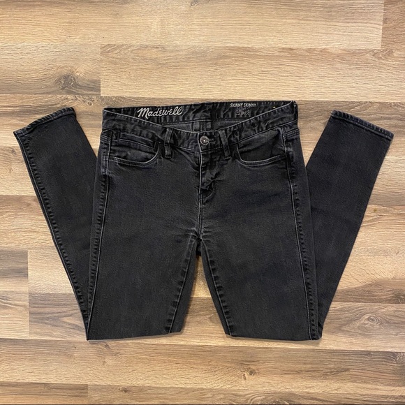 Madewell Denim - Madewell Black Skinny Ankle Jeans